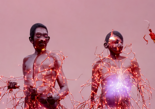 Dwellers Between The Waters, still from Recess Of Evocation, 2023, CROSSLUCID.
