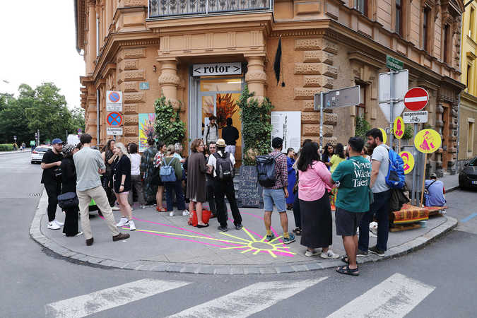 „Für das Tanzen auf der Straße“, Eröffnung 2023, Foto: Max Wegscheidler