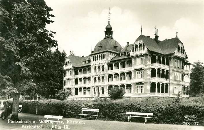 Pörtschach Archiv – Etablissement Wahliß Villa IX, 1930