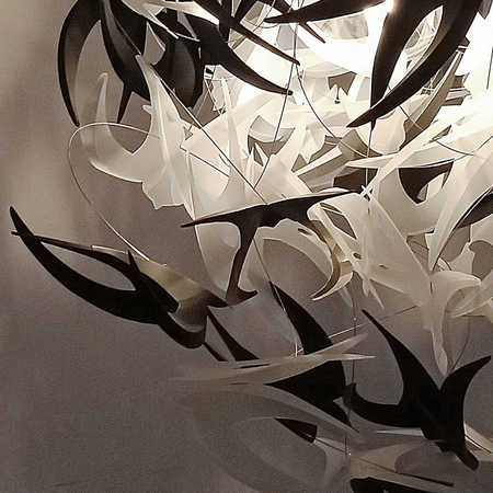 Irene Hiebl, Lichtobjekt, „Swallow“