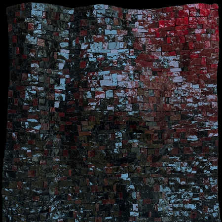 Angela Zimek, Mosaik, „Tuch“