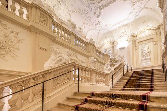 Prunktreppe, Stadtpalais © Sebastian Burziwal