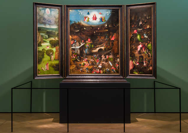 Hieronymus Bosch, Weltgerichtstriptychon, um 1490–1505 © Gemäldegalerie der Akademie der bildenden Künste Wien, Foto: Iris Ranzinger