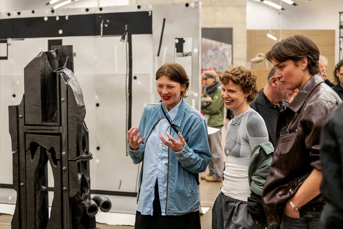 Eröffnung „Lebt und arbeitet in Wien: Contemporary Art from Vienna“, 2025, Kunsthalle Wien 2026, Foto: Michael Seirer Photography