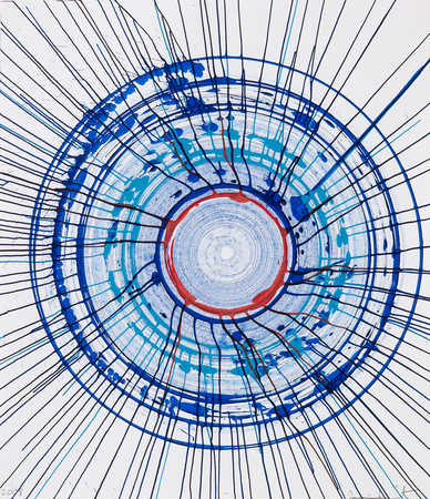 Damien Hirst, „Beautiful Temporarily Lost At Sea Drawing“, 2008, DH © DHBR Prudence Cuming