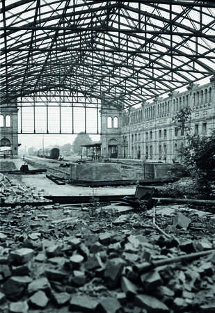 „Nordwestbahnhalle“ © Schneeberger | Archiv Luft, 1952