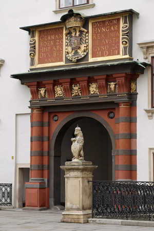Schweizertor in der Wiener Hofburg, Eingang zur Kaiserlichen Schatzkammer, © KHM-Museumsverband