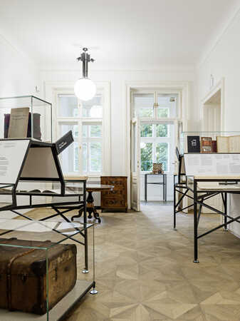 Herrenzimmer Sigmund Freuds © Hertha Hurnaus / Sigmund Freud Privatstiftung